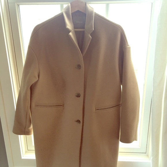 Everlane Jackets & Blazers - Everlane wool cocoon coat 2 camel